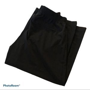 Athleta Brooklyn Wide Leg Crop Pant NWT 26 Plus Size Black​